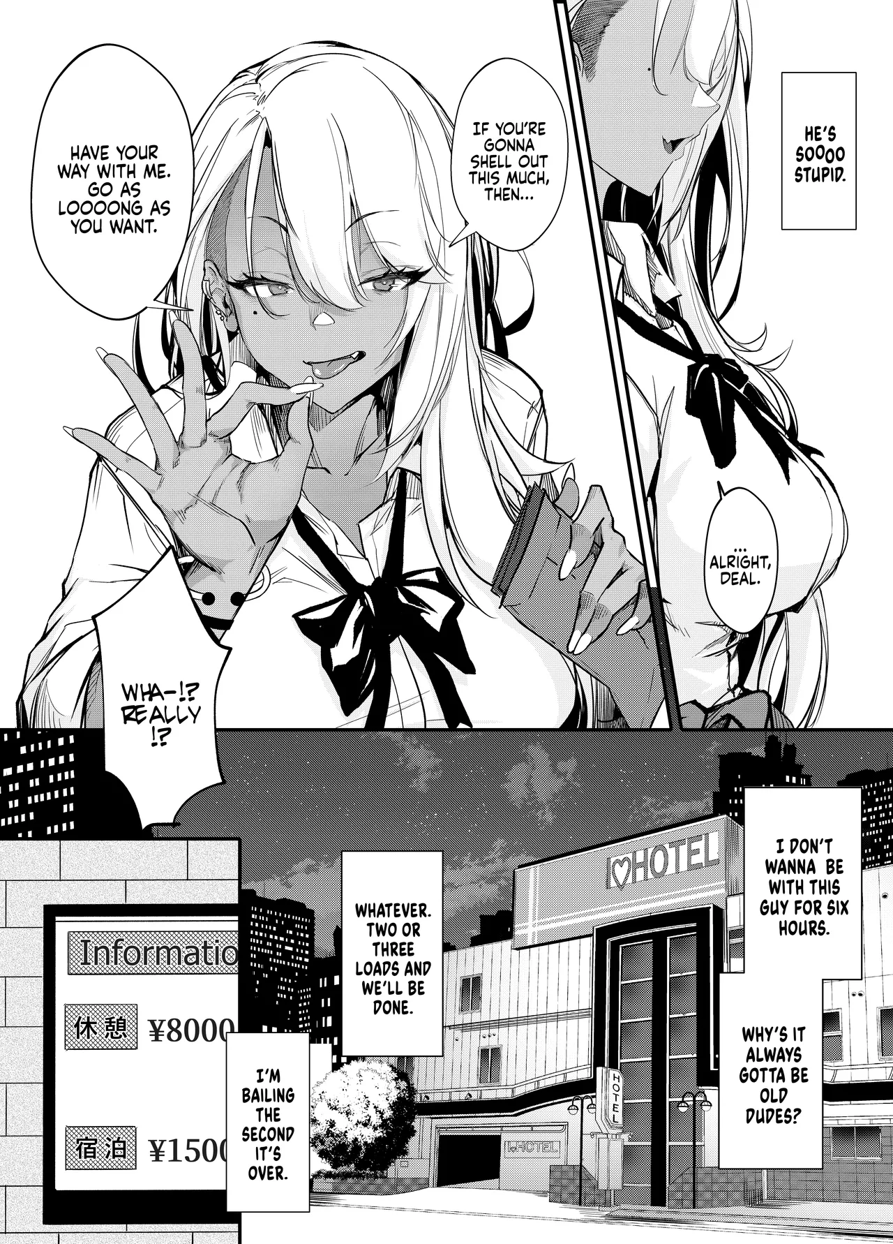 Hentai Manga Comic-Putting a Cheeky Gyaru in Her Place-Read-10